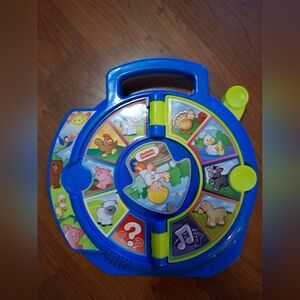 Fisher-Price Blue and Yellow Interactive Learning Toy, Never Used